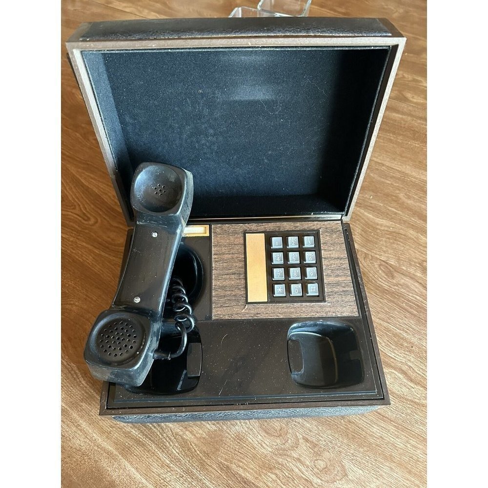 Western Electric Wood Box Telephone Serial # B128231 Secret Hidden Phone Works